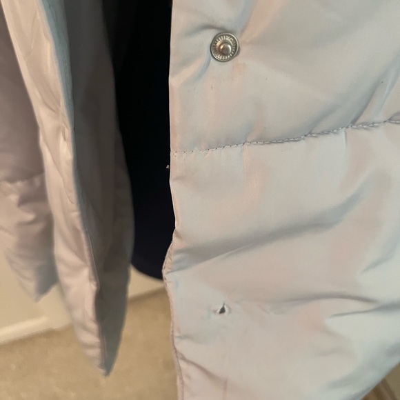 Free People Women's Light Gray Puffer Jacket - Picture 4 of 6